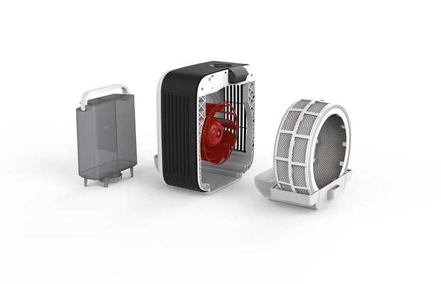 HYBRID Luftbefeuchter & Luftreiniger H700