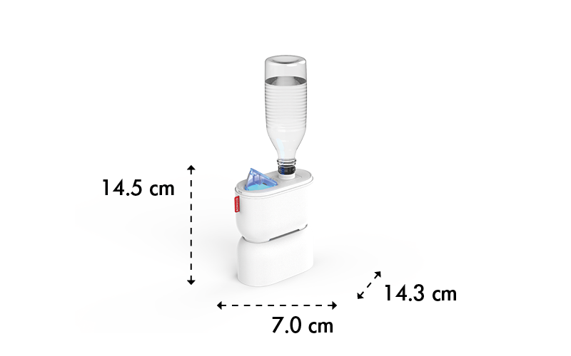 Reise-Luftbefeuchter Ultrasonics U100